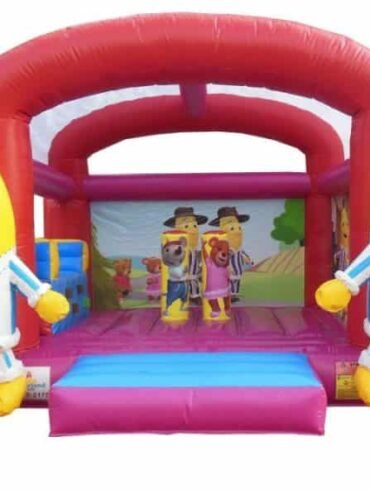 bananas in pj bouncy castle