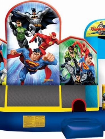New Inflatable Justice League 5 in 1 Combo